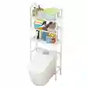 Mueble Organizador Para Baño 3 Niveles Estantería Resistente Multiusos