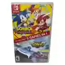 Sonic Mania + Team Sonic Racing Para Nintendo Switch Nuevo Fisico