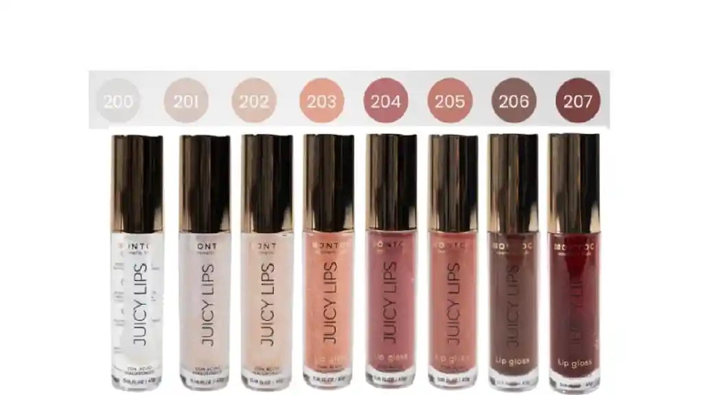 Lip Gloss Tono 202 Labios Juicy Lips Montoc