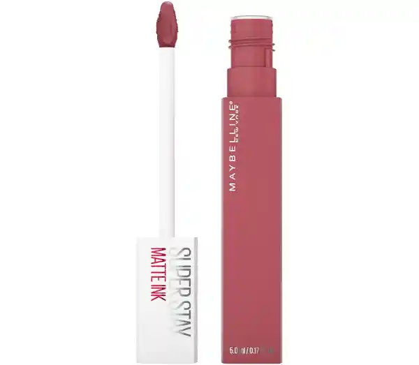 Labial Maybelline Superstay Matte Ink Pinks Larga Duración Ring Leader
