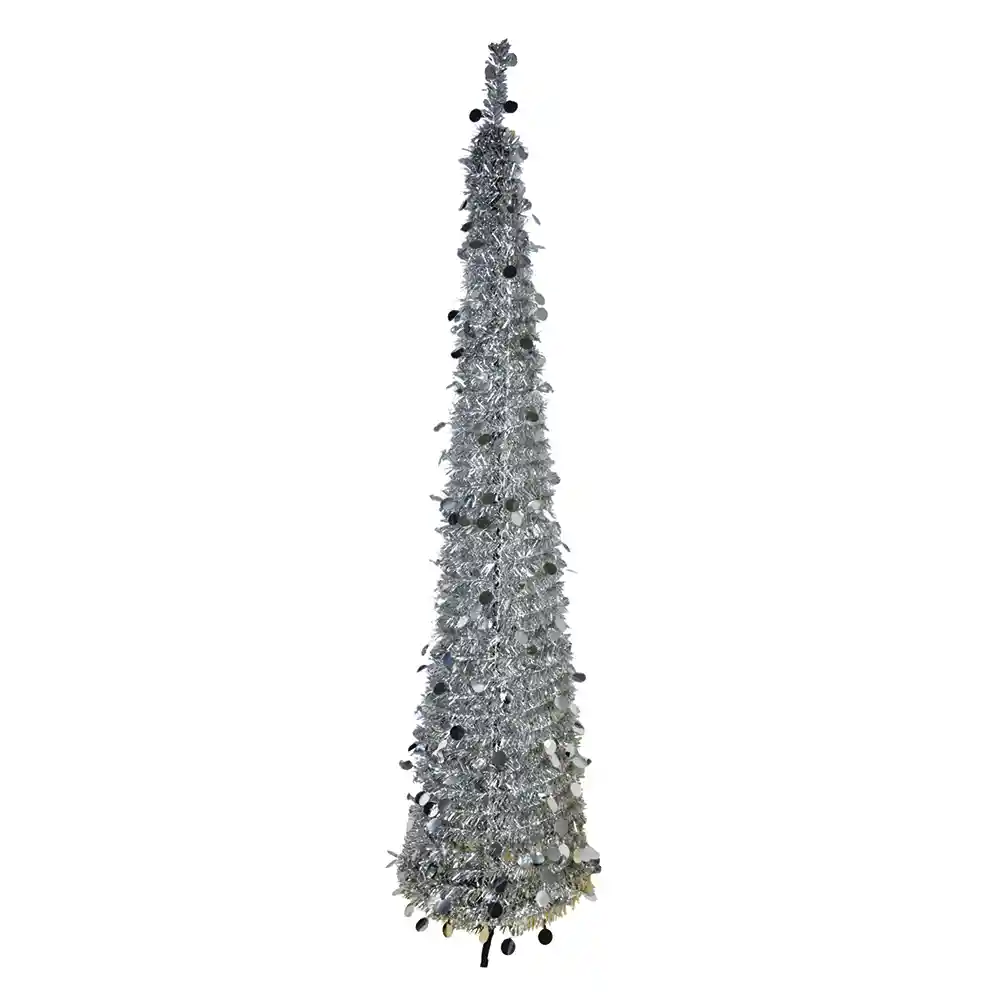 Arbol Expressions Colapsible 38x180cm Plateado Pvc
