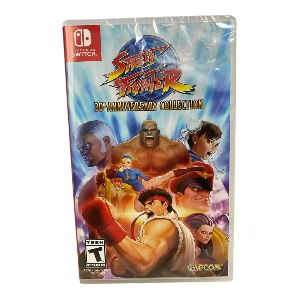 Street Fighter 30 Anniversary Collection Para Switch Fisico Nuevo