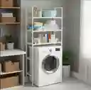 Mueble Organizador Lavadora 3 Niveles Estante Multiusos Resistente