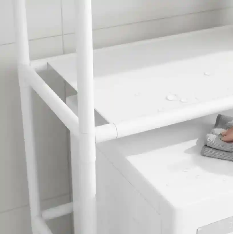 Mueble Organizador Lavadora 3 Niveles Estante Multiusos Resistente