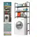 Mueble Organizador Lavadora 3 Niveles Estante Multiusos Resistente