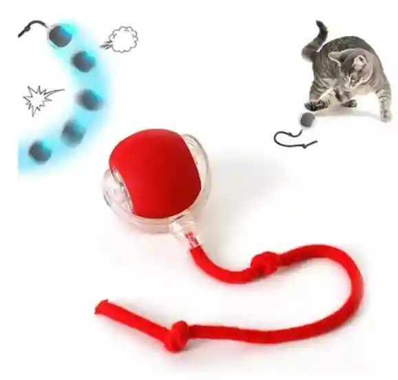 Pelota Juguete Mascotas Recargable Con Luces