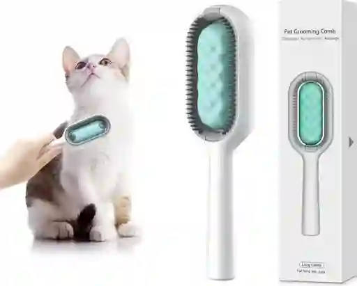 Cepillo Removedor Pelo Peine Humedo Gato Perro