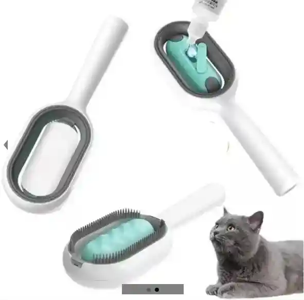 Cepillo Removedor Pelo Peine Humedo Gato Perro