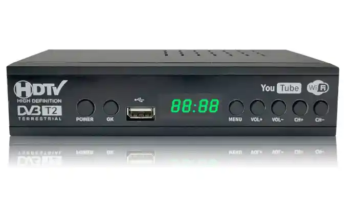 Decodificador Tdt Compatible Con Señal En Alta Definición Dc-12