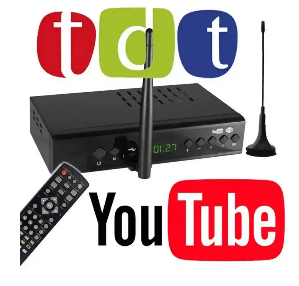 Decodificador Tdt Compatible Con Señal En Alta Definición Dc-12