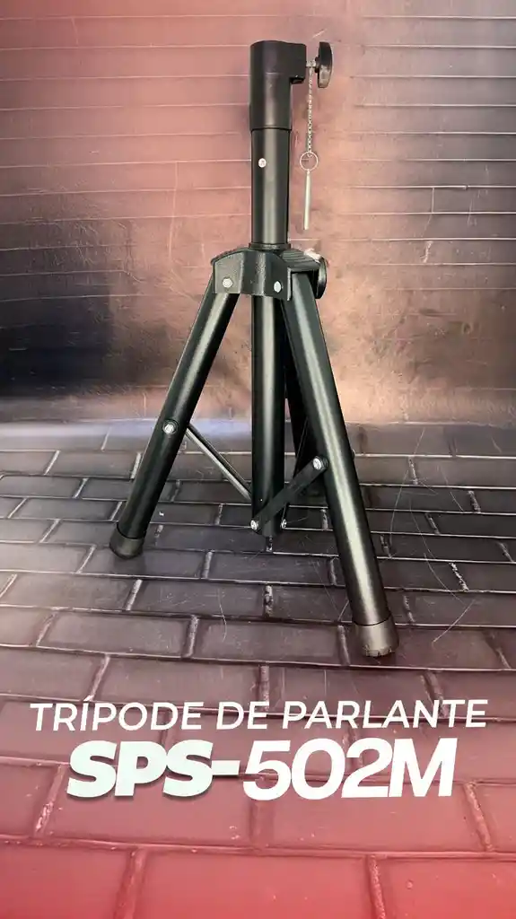 Tripode De Parlante / Soporte / Base / Universal / 1 Metro Ajustable