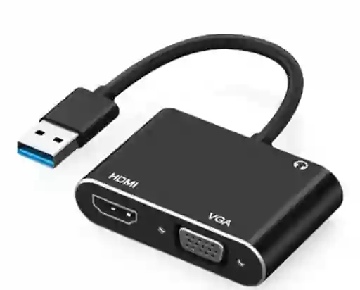 Convertidor Usb 3,0 A Hdmi Y Vga (usb 3,0)