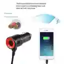 Cargador Plug In De Carro Yy-d03 Con Cables Tipo C Iphone V8