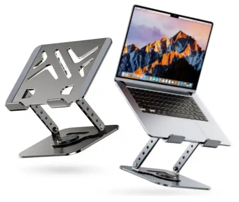 Soporte Base Ajustable Giratorio Portátil Para Mac Macbook Notebook Tablet Ajustable 360