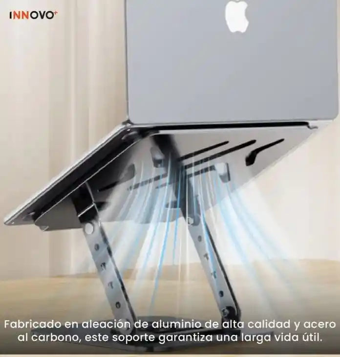 Soporte Base Ajustable Giratorio Portátil Para Mac Macbook Notebook Tablet Ajustable 360