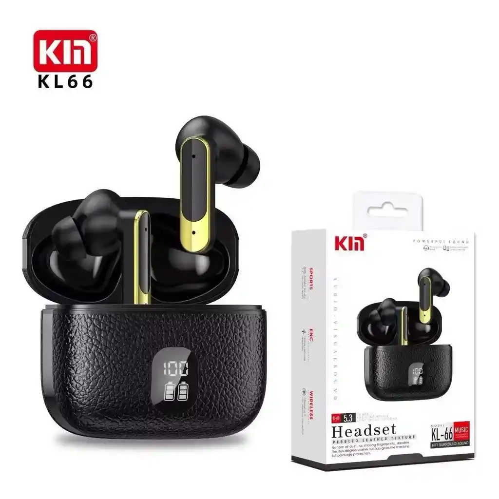 Audífono Inalámbricos Diseño Ergonómico Bluetooth Kl-66