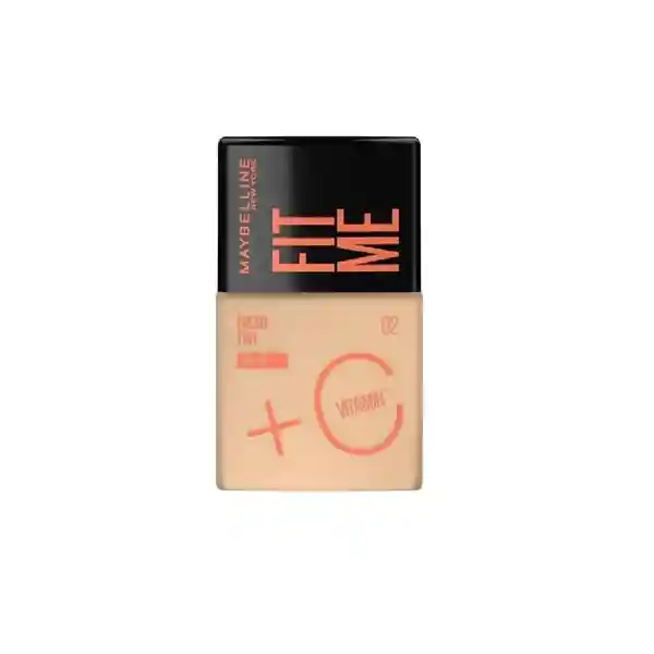 Base Liquida Maybelline Fit Me Fresh Tint 02