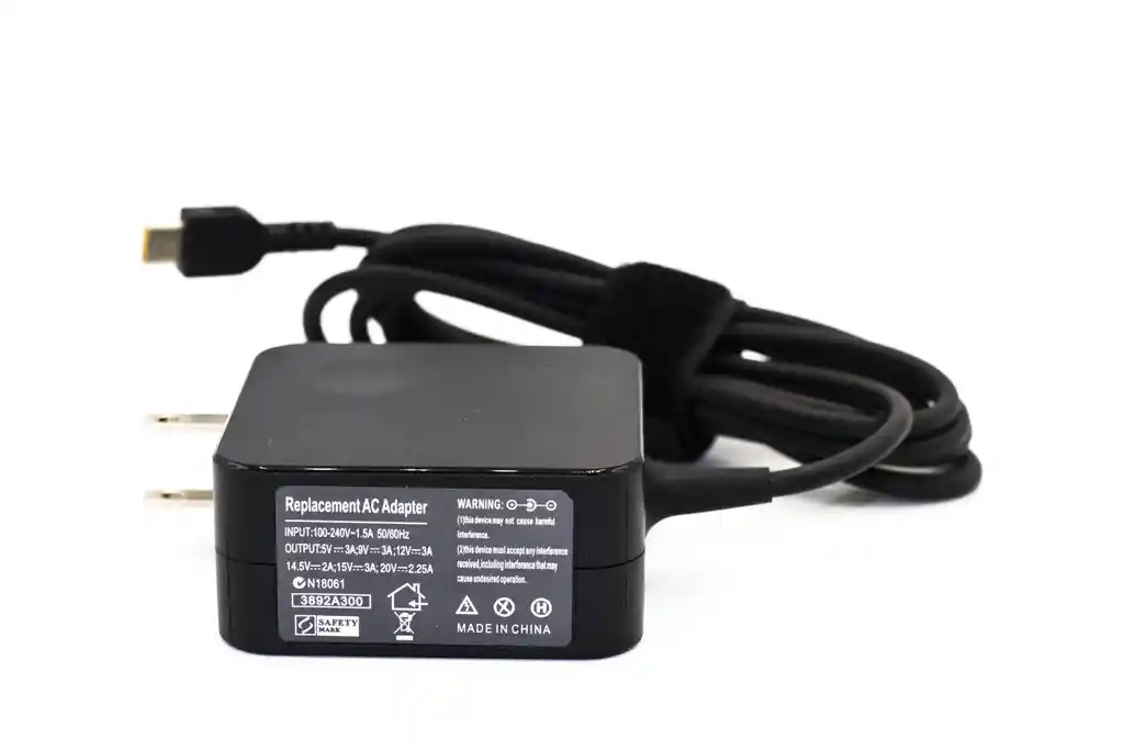Cargador Usb Tipo C 45w (20v-2.25a) Homologado