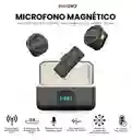 Micrófono Inalámbrico Solapa Magnético Solapa Doble Canal Profesional 40hrs