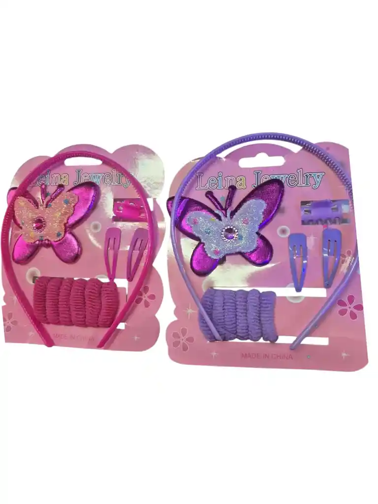 Set De Moñas Para Niñas