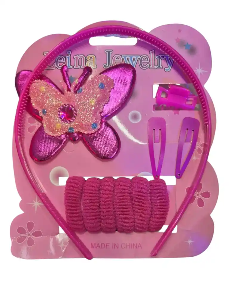 Set De Moñas Para Niñas
