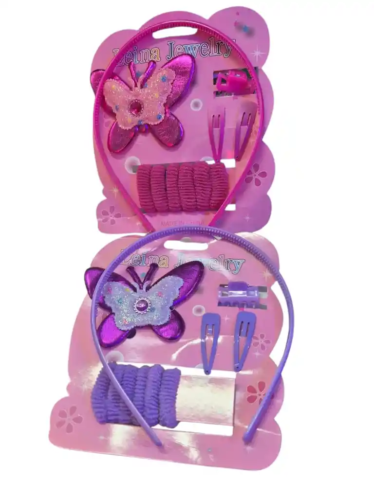 Set De Moñas Para Niñas