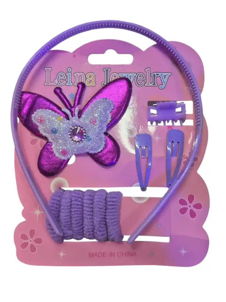 Set De Moñas Para Niñas