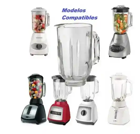 Jarra Licuadora Vidrio Black-decker Con Tapa Turbopro Durapro Cyclone
