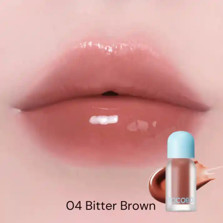 Aceite Labial Voluminizador Juicy Berry Tocobo Juicy Berry Plumping Lip Oil 3.5g - Tono Bitter Brown