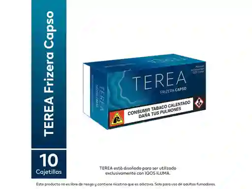 Terea Frizera Capso Cartón X10 Unidades