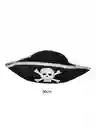 Sombrero Pirata Adulto Para Halloween Hora Loca Carnaval Ref 0256