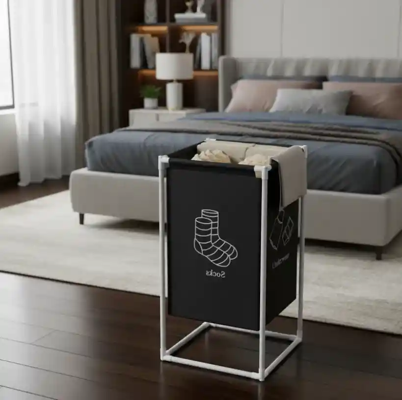 Cesta Para Ropa Sucia O Limpia Organizador Ideal En Dormitorio Y Lavanderia