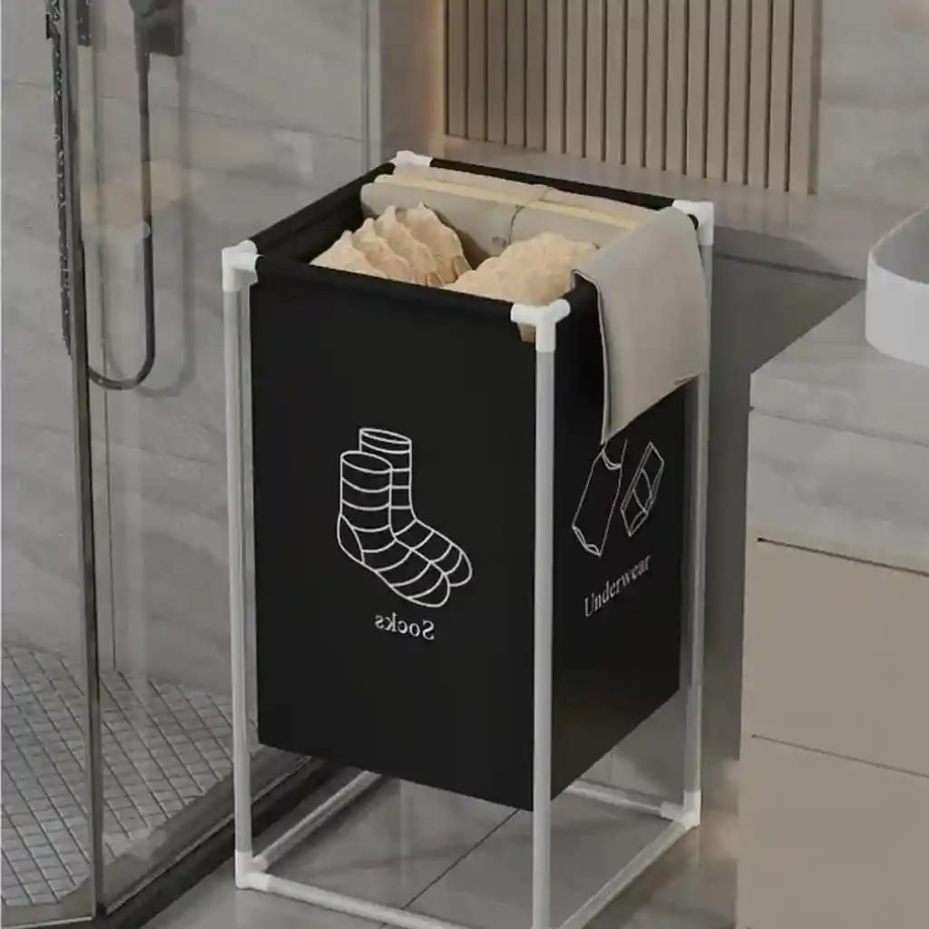 Cesta Para Ropa Sucia O Limpia Organizador Ideal En Dormitorio Y Lavanderia