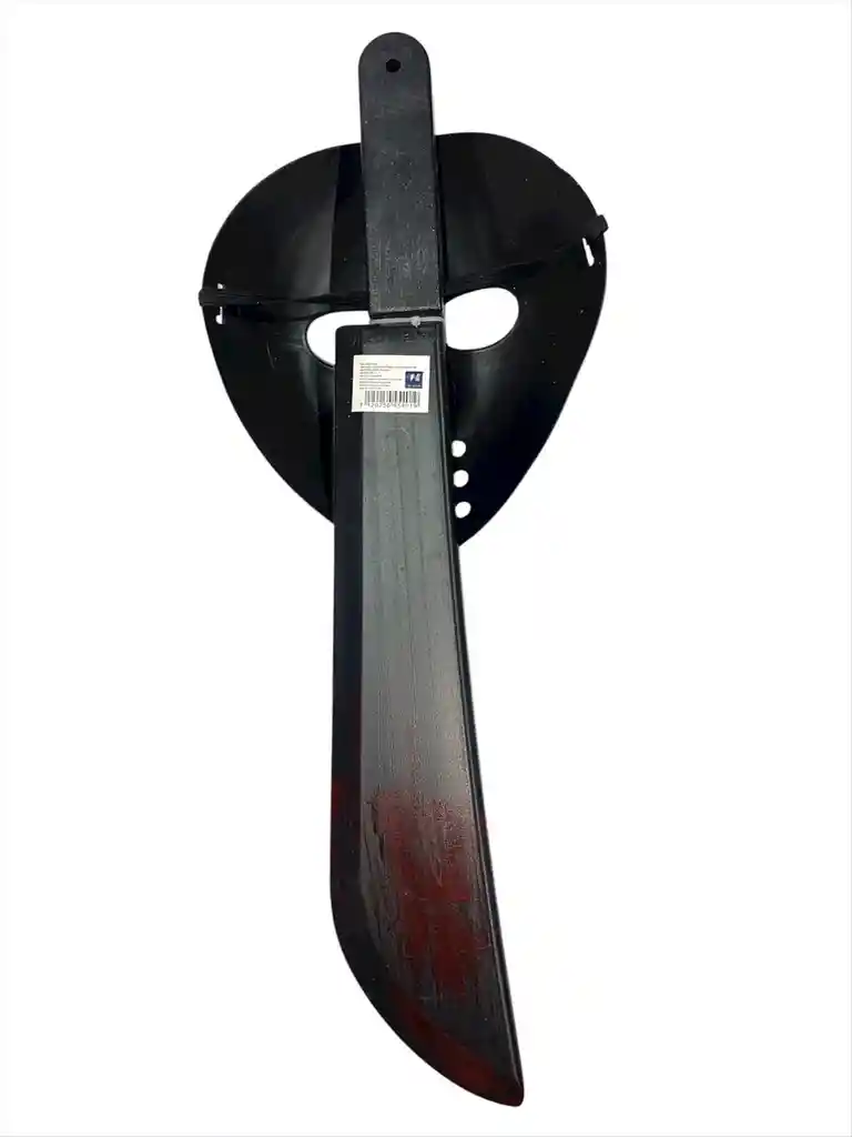 Kit Mascara Hockey Y Machete Jason Viernes 13 Halloween, Disfraz