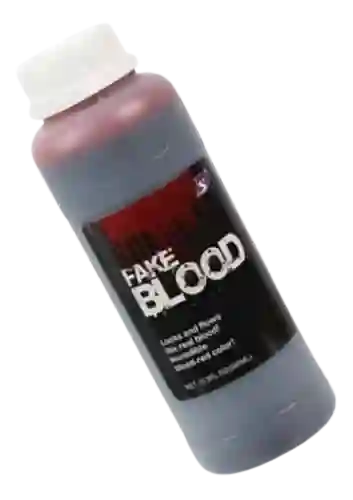 Sangre Falsa Artificial 500ml Maquillaje Halloween Disfraz Unidad