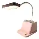 Lampara De Mesa Multifuncional Con Porta Lápices Y Soporte Para Celular