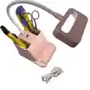 Lampara De Mesa Multifuncional Con Porta Lápices Y Soporte Para Celular