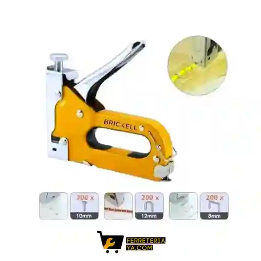 Grapadora Manual Industrial Metalica Brickell