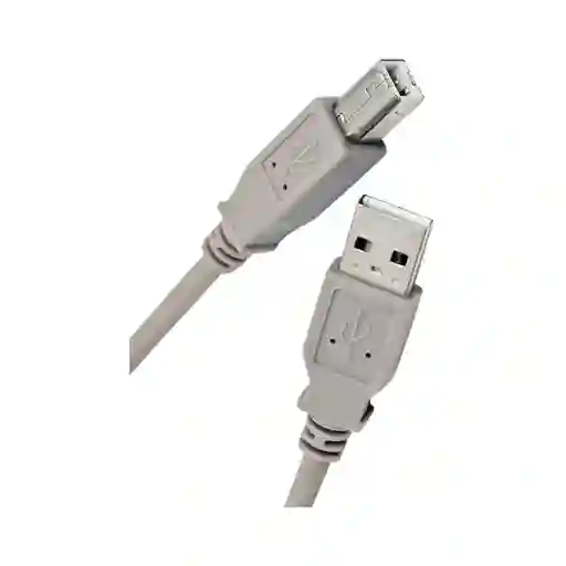 Cable Usb Para Impresora 2.0 - 3 Metros
