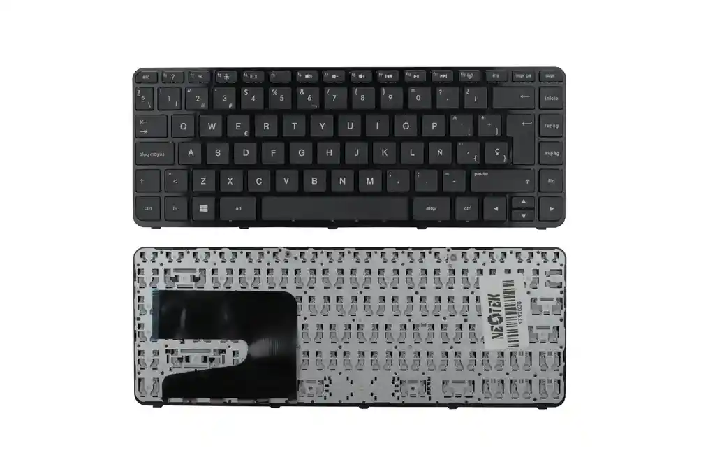 Teclado Hp 14-d020/14r/ 14 N/ Con Marco(2 Pines)
