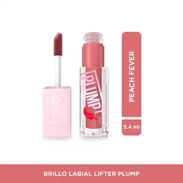 Brillo Labial Maybelline Lifter Gloss Plum Peach Fever 49gr