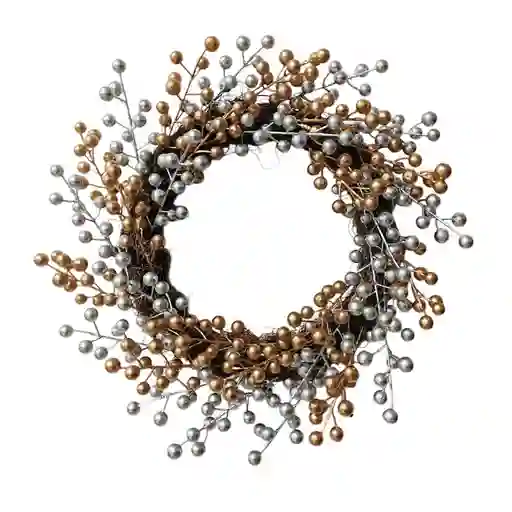 Corona Expressions Moras 45 Cm Dorado Plastico