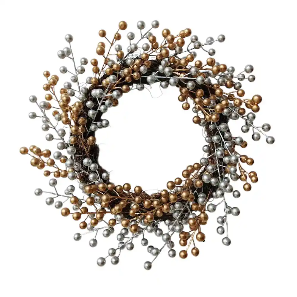 Corona Expressions Moras 45 Cm Dorado Plastico