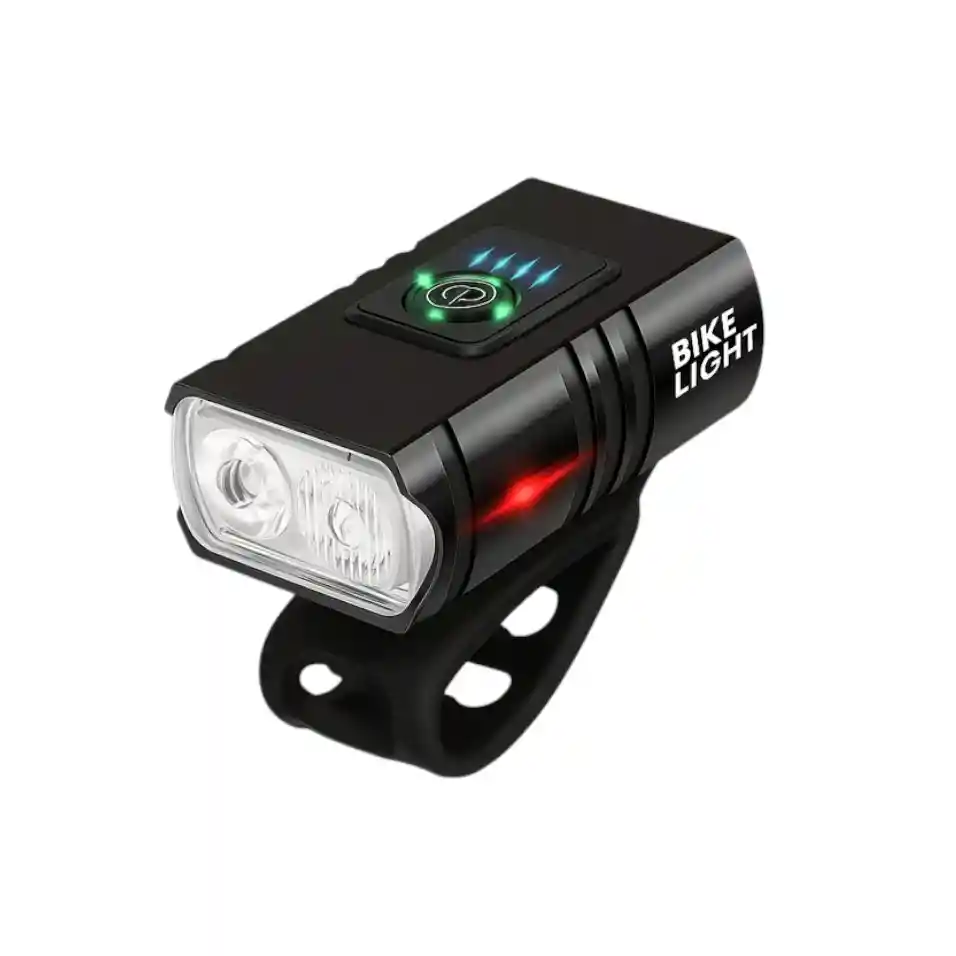 Luz Led Bicicleta Recargable Usb Alta Potencia Nocturna T6
