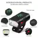 Luz Led Bicicleta Recargable Usb Alta Potencia Nocturna T6