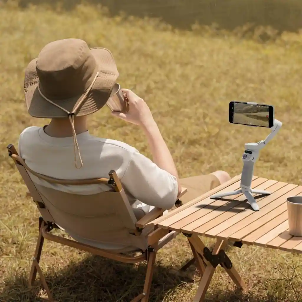 Estabilizador Gimbal Celular Selfie Control De Giro Tripode
