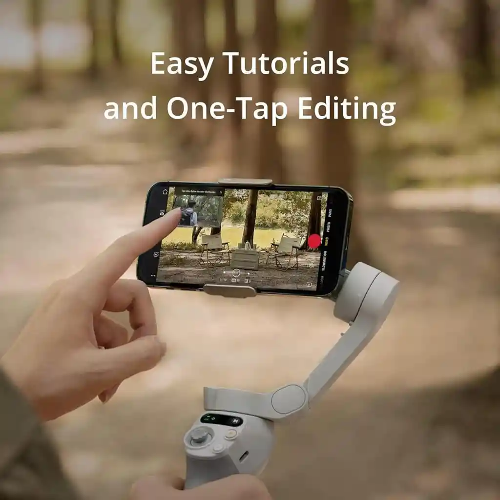 Estabilizador Gimbal Celular Selfie Control De Giro Tripode