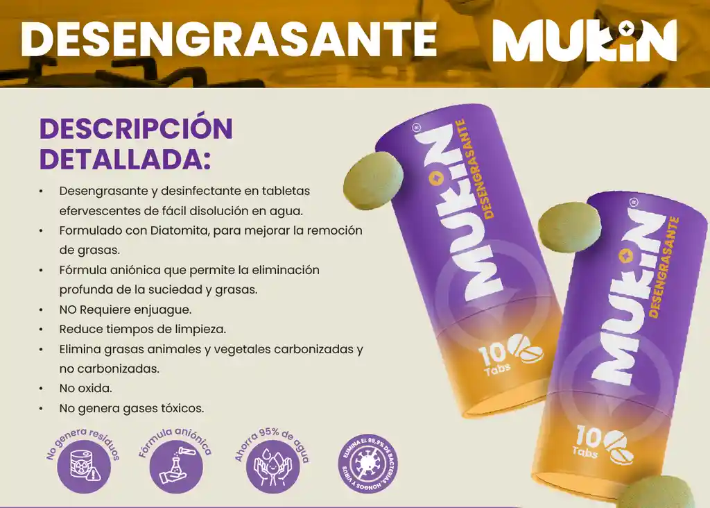 Mukin Desengrasante