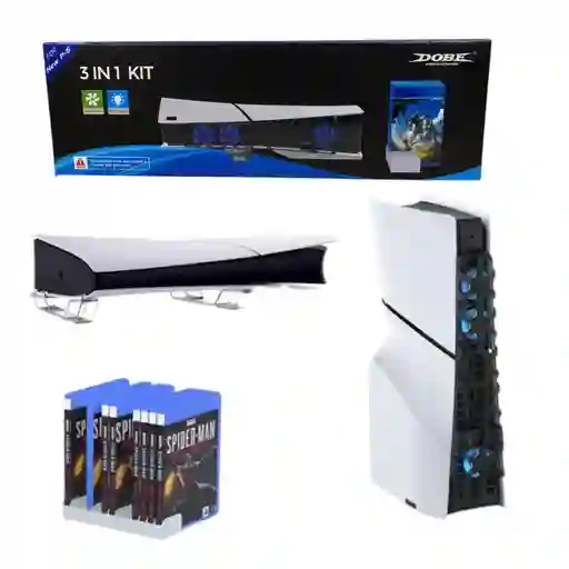Pack 3 En 1 Completo Compatible Con Consola Ps5 Slim