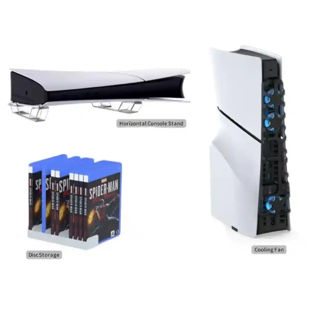 Pack 3 En 1 Completo Compatible Con Consola Ps5 Slim